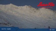 Archived image Webcam Saas-Fee ski resort : Längfluh top station 06:00