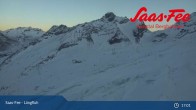 Archived image Webcam Saas-Fee ski resort : Längfluh top station 02:00