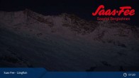 Archived image Webcam Saas-Fee ski resort : Längfluh top station 06:00