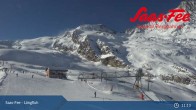 Archived image Webcam Saas-Fee ski resort : Längfluh top station 10:00