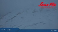 Archived image Webcam Saas-Fee ski resort : Längfluh top station 02:00