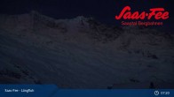 Archived image Webcam Saas-Fee ski resort : Längfluh top station 06:00