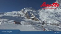 Archived image Webcam Saas-Fee ski resort : Längfluh top station 10:00