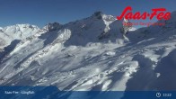 Archived image Webcam Saas-Fee ski resort : Längfluh top station 12:00