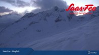 Archiv Foto Webcam Saas-Fee: Bergstation Längfluhbahn 07:00