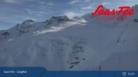 Archiv Foto Webcam Saas-Fee: Bergstation Längfluhbahn 14:00