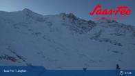 Archiv Foto Webcam Saas-Fee: Bergstation Längfluhbahn 16:00