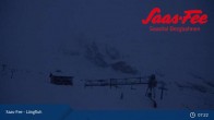 Archiv Foto Webcam Saas-Fee: Bergstation Längfluhbahn 06:00