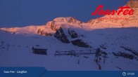 Archiv Foto Webcam Saas-Fee: Bergstation Längfluhbahn 06:00