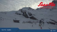 Archiv Foto Webcam Saas-Fee: Bergstation Längfluhbahn 16:00