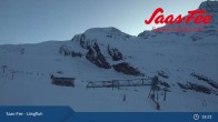 Archived image Webcam Saas-Fee ski resort : Längfluh top station 00:00