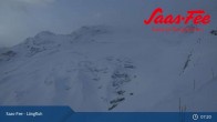 Archived image Webcam Saas-Fee ski resort : Längfluh top station 06:00