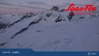 Archived image Webcam Saas-Fee ski resort : Längfluh top station 02:00