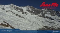 Archived image Webcam Saas-Fee ski resort : Längfluh top station 06:00