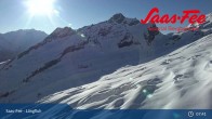 Archived image Webcam Saas-Fee ski resort : Längfluh top station 07:00
