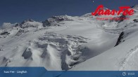 Archived image Webcam Saas-Fee ski resort : Längfluh top station 14:00