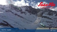 Archiv Foto Webcam Saas-Fee: Bergstation Längfluhbahn 16:00