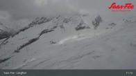 Archiv Foto Webcam Saas-Fee: Bergstation Längfluhbahn 10:00