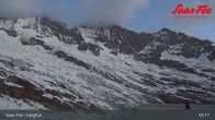 Archiv Foto Webcam Saas-Fee: Bergstation Längfluhbahn 04:00