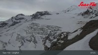 Archiv Foto Webcam Saas-Fee: Bergstation Längfluhbahn 06:00