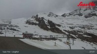 Archiv Foto Webcam Saas-Fee: Bergstation Längfluhbahn 07:00