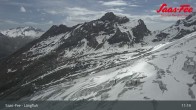 Archiv Foto Webcam Saas-Fee: Bergstation Längfluhbahn 10:00