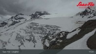Archived image Webcam Saas-Fee ski resort : Längfluh top station 16:00
