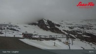 Archived image Webcam Saas-Fee ski resort : Längfluh top station 18:00