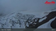 Archived image Webcam Saas-Fee ski resort : Längfluh top station 04:00