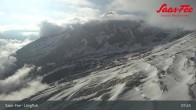 Archived image Webcam Saas-Fee ski resort : Längfluh top station 07:00