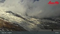 Archiv Foto Webcam Saas-Fee: Bergstation Längfluhbahn 06:00