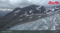 Archiv Foto Webcam Saas-Fee: Bergstation Längfluhbahn 07:00