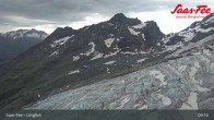 Archiv Foto Webcam Saas-Fee: Bergstation Längfluhbahn 08:00