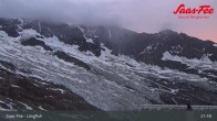 Archiv Foto Webcam Saas-Fee: Bergstation Längfluhbahn 20:00