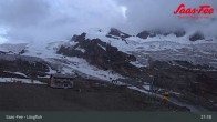 Archiv Foto Webcam Saas-Fee: Bergstation Längfluhbahn 21:00
