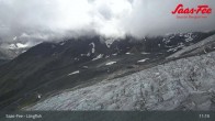 Archiv Foto Webcam Saas-Fee: Bergstation Längfluhbahn 05:00