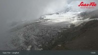 Archiv Foto Webcam Saas-Fee: Bergstation Längfluhbahn 07:00