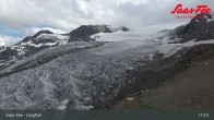 Archiv Foto Webcam Saas-Fee: Bergstation Längfluhbahn 11:00