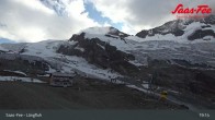 Archiv Foto Webcam Saas-Fee: Bergstation Längfluhbahn 13:00