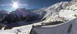 Archived image Webcam Saas-Fee: Hannig Mountain 09:00