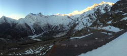 Archived image Webcam Saas-Fee: Hannig Mountain 05:00
