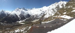 Archived image Webcam Saas-Fee: Hannig Mountain 09:00