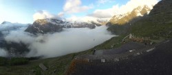 Archived image Webcam Saas-Fee: Hannig Mountain 05:00