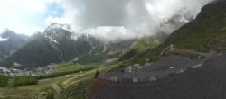 Archived image Webcam Saas-Fee: Hannig Mountain 09:00