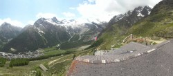 Archived image Webcam Saas-Fee: Hannig Mountain 11:00