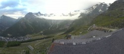 Archived image Webcam Saas-Fee: Hannig Mountain 01:00