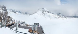 Archiv Foto Webcam Panoramablick Dachstein Gletscher 11:00