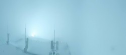 Archiv Foto Webcam Panoramablick Dachstein Gletscher 01:00