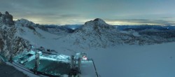 Archiv Foto Webcam Panoramablick Dachstein Gletscher 23:00