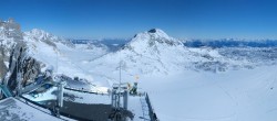 Archiv Foto Webcam Panoramablick Dachstein Gletscher 23:00